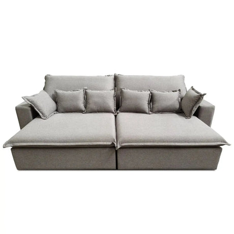 Sofá Moon Extensible y Reclinable 2.80m Tejido 2001 Stock Di Qualita