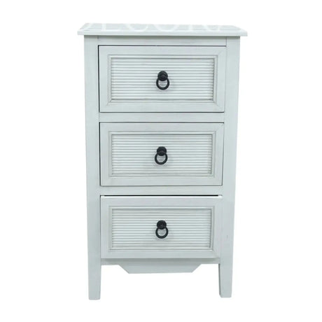 Cajonera Blanca de 3 Cajones