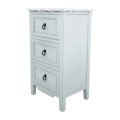 Cajonera Blanca de 3 Cajones