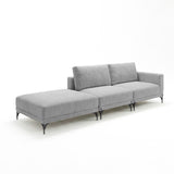 Sofá Cobble Single con Pouf