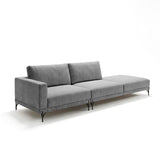 Sofá Cobble Single con Pouf