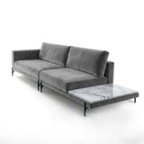 Sofá Cobble con Mesa de Mármol