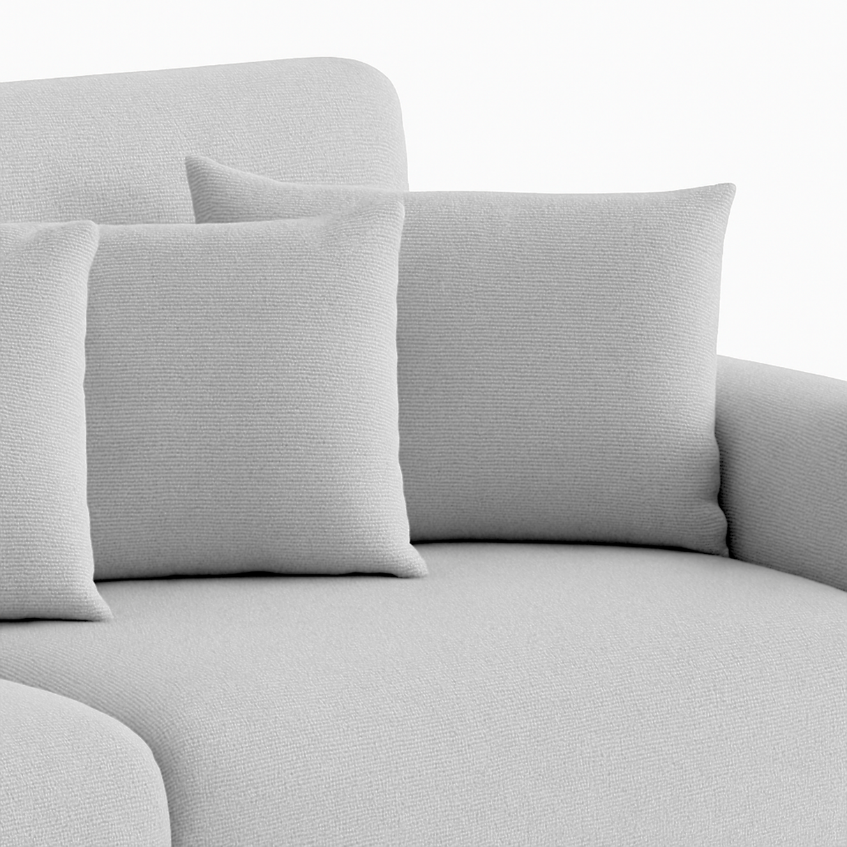 Sofá extensible Solana con pouf