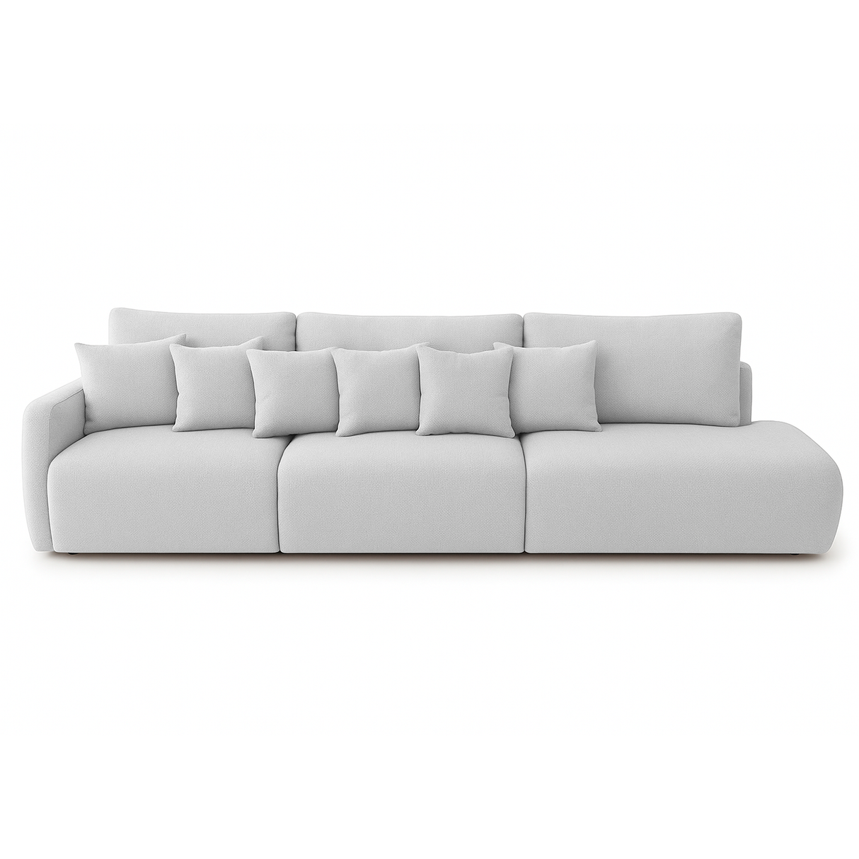 Sofá extensible Solana con pouf