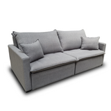 Sofa Napoli 2.20 MT / Gray 2395 Stock TIENDA Di Qualita