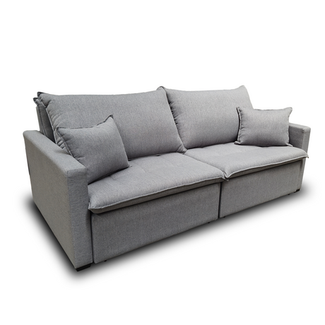 Sofa Napoli 2.20 MT / Gray 2395 Stock TIENDA Di Qualita