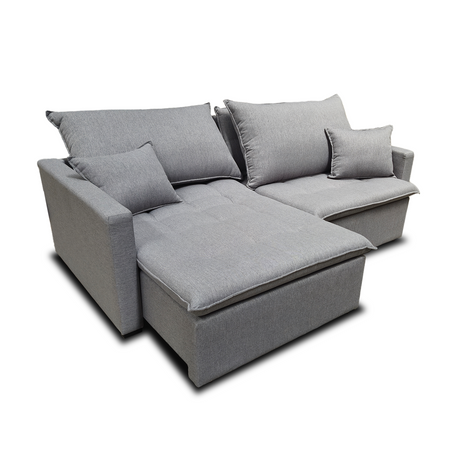 Sofa Napoli 2.20 MT / Gray 2395 Stock TIENDA Di Qualita