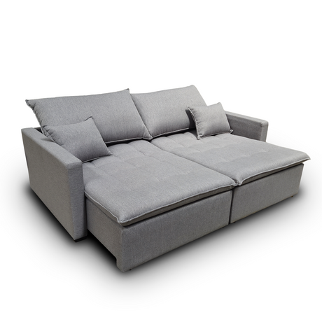 Sofa Napoli 2.20 MT / Gray 2395 Stock TIENDA Di Qualita