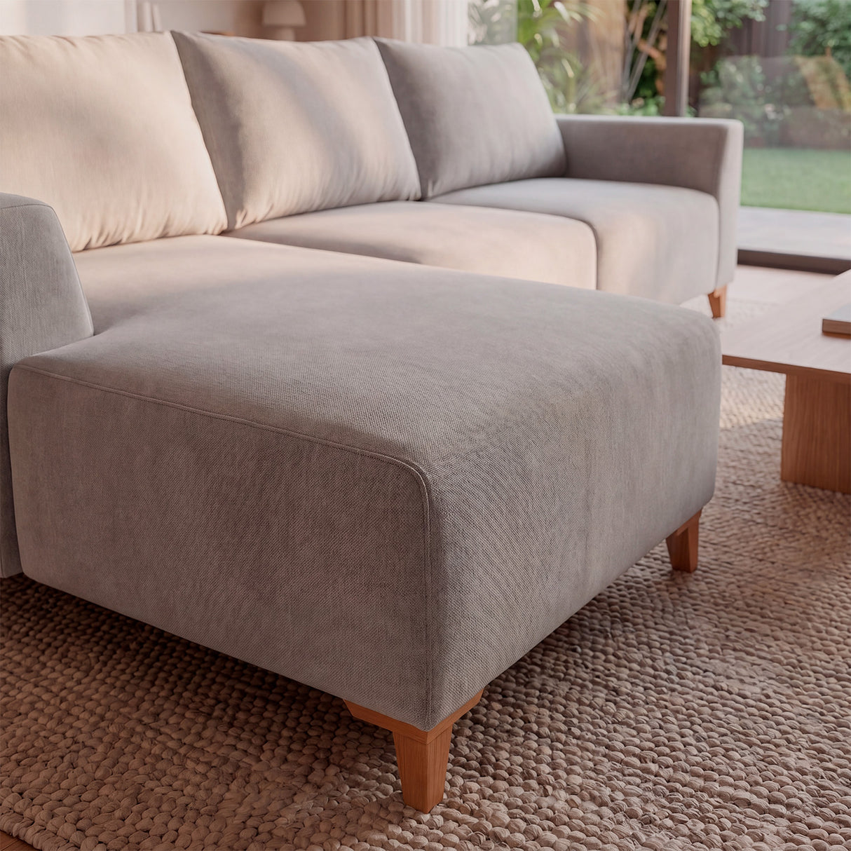 Sofá Arami con Chaise Longue
