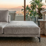 Sofá Cobble Single con Pouf
