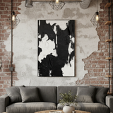 Cuadro contemporáneo black and white