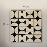 Cuadro circular geométrico