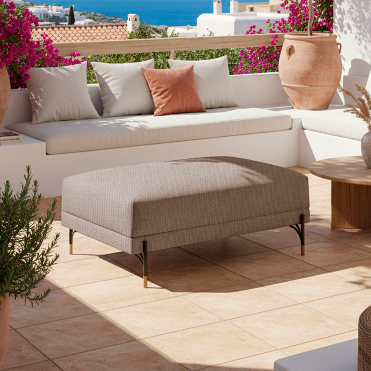 Pouf Cobble de Terraza