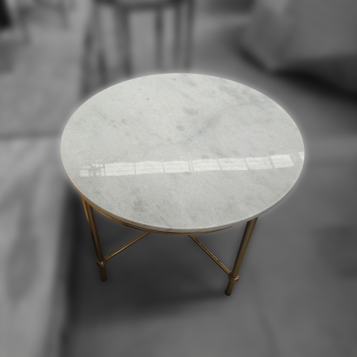 Mesa de Centro Carrara de Mármol Outlet S/CAMBIO NI DEVOLUCIÓN Re Decora