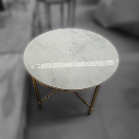 Mesa de Centro Carrara de Mármol Outlet S/CAMBIO NI DEVOLUCIÓN Re Decora