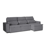 Sofá Reclinable y Extensible Toquio 2.54 MT 2403 Stock