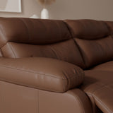 Sofá de Cuero Elbrus Reclinable y Extensible