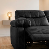 Sofá de Cuero Elbrus Reclinable y Extensible