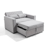 Sofá Cama Málaga 1.30 Metros / Gray 2341 Stock