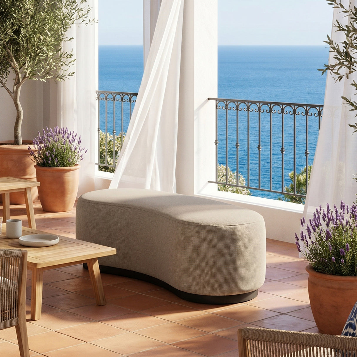 Pouf Acqua de Terraza