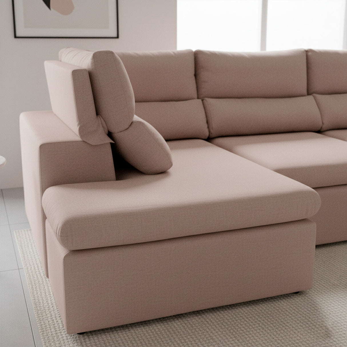 Sofá Dublín con Chaise Longue Izquierdo 2.80x1.90mt 2396 Stock