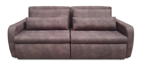 Sofá Cama Zurich 2.28 MT Café Stock Di Qualita