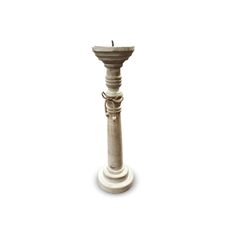 Candelabro De Madera Grande Re Decora
