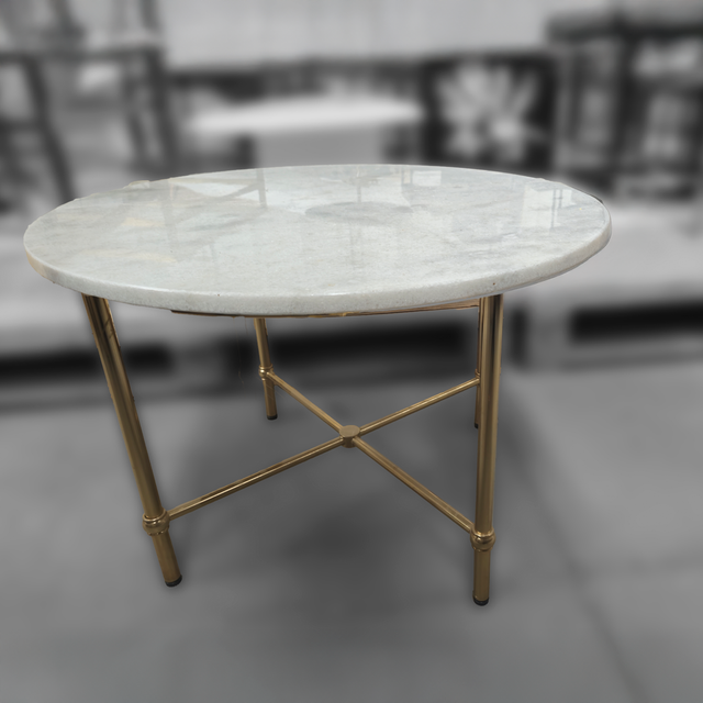 Mesa de Centro Carrara de Mármol Outlet S/CAMBIO NI DEVOLUCIÓN Re Decora