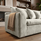 Sofá Seccional 3 Cuerpos Atualittá con Chaise Longue Derecho Tela Beige- 2.67 x 1.85m a Confección