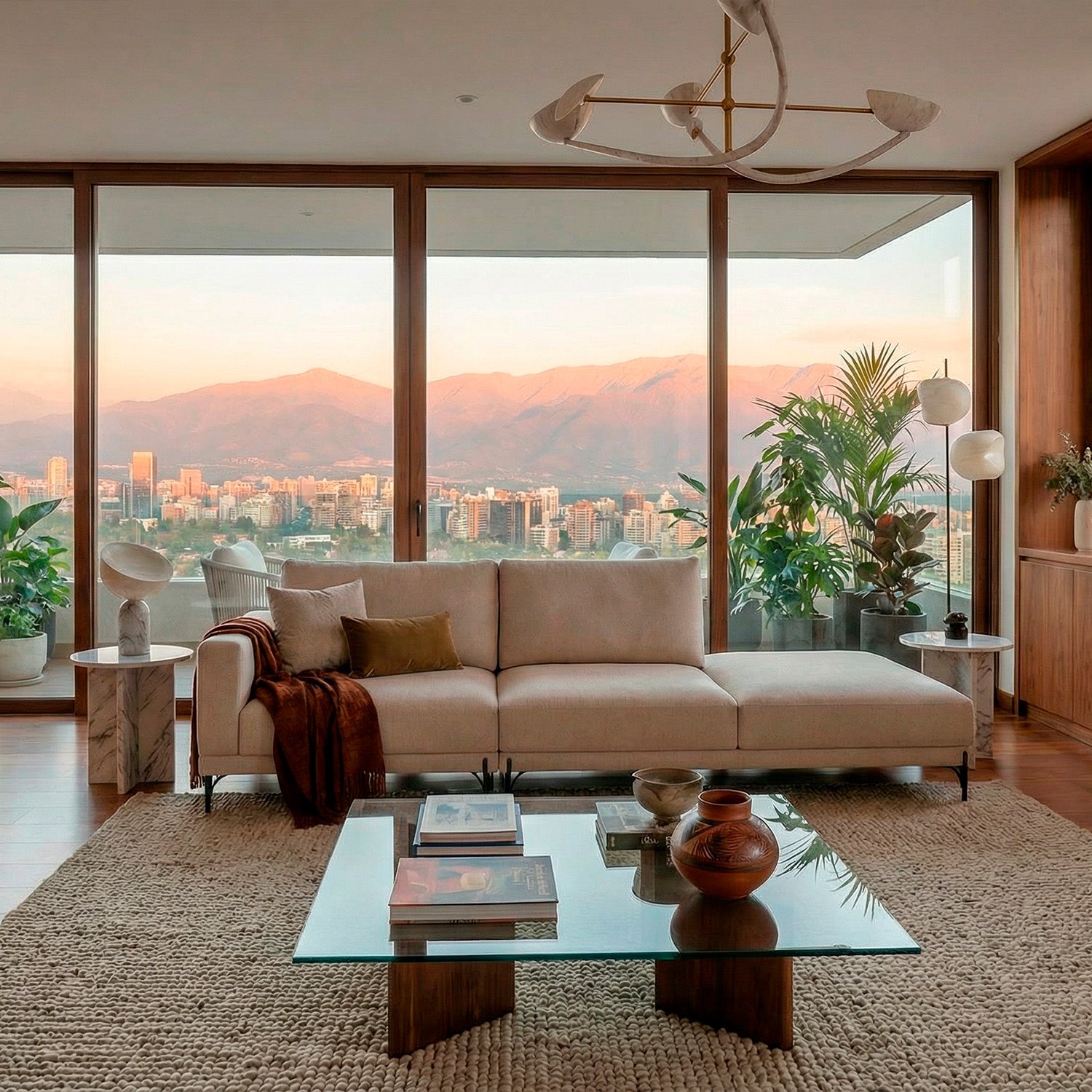 Sofá Cobble Single con Pouf