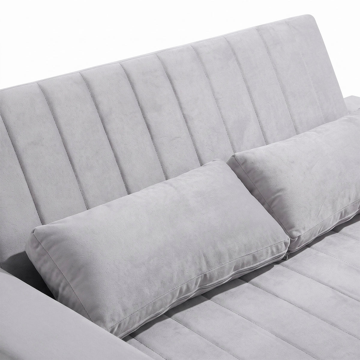 Sofá Cama Málaga 1.30 Metros / Gray 2341 Stock