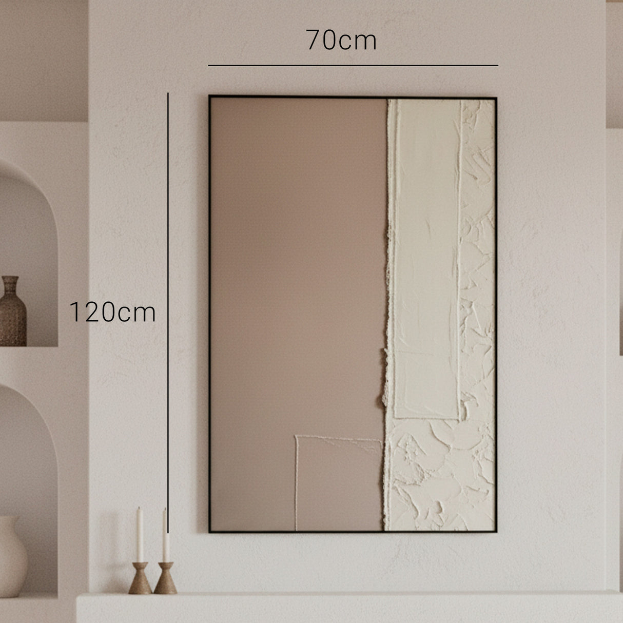 Cuadro minimalista beige