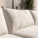 Sofá 3 Cuerpos Adesso Single Tela Beige - 3.30m a Confección