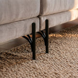 Sofá Cobble Single con Pouf