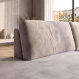 Sofá Piacenza con Pouf