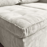 Sofá 2 cuerpos Toquio Tela Beige - 1.84m
