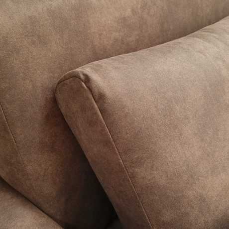 Sofá Cama Zurich 2.28 MT Café Stock Di Qualita