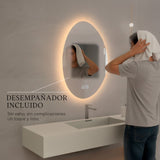 Espejo Led Ovalo