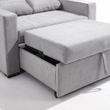 Sofá Cama Málaga 1.30 Metros / Gray 2341 Stock