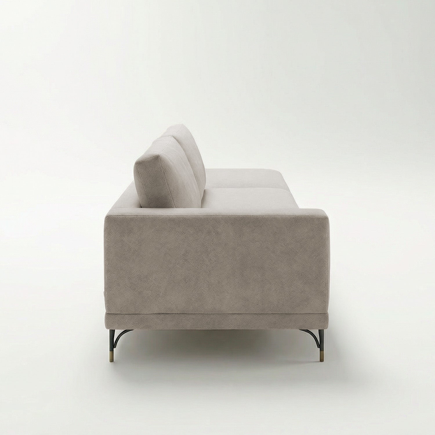 Sofá Cobble Single con Pouf