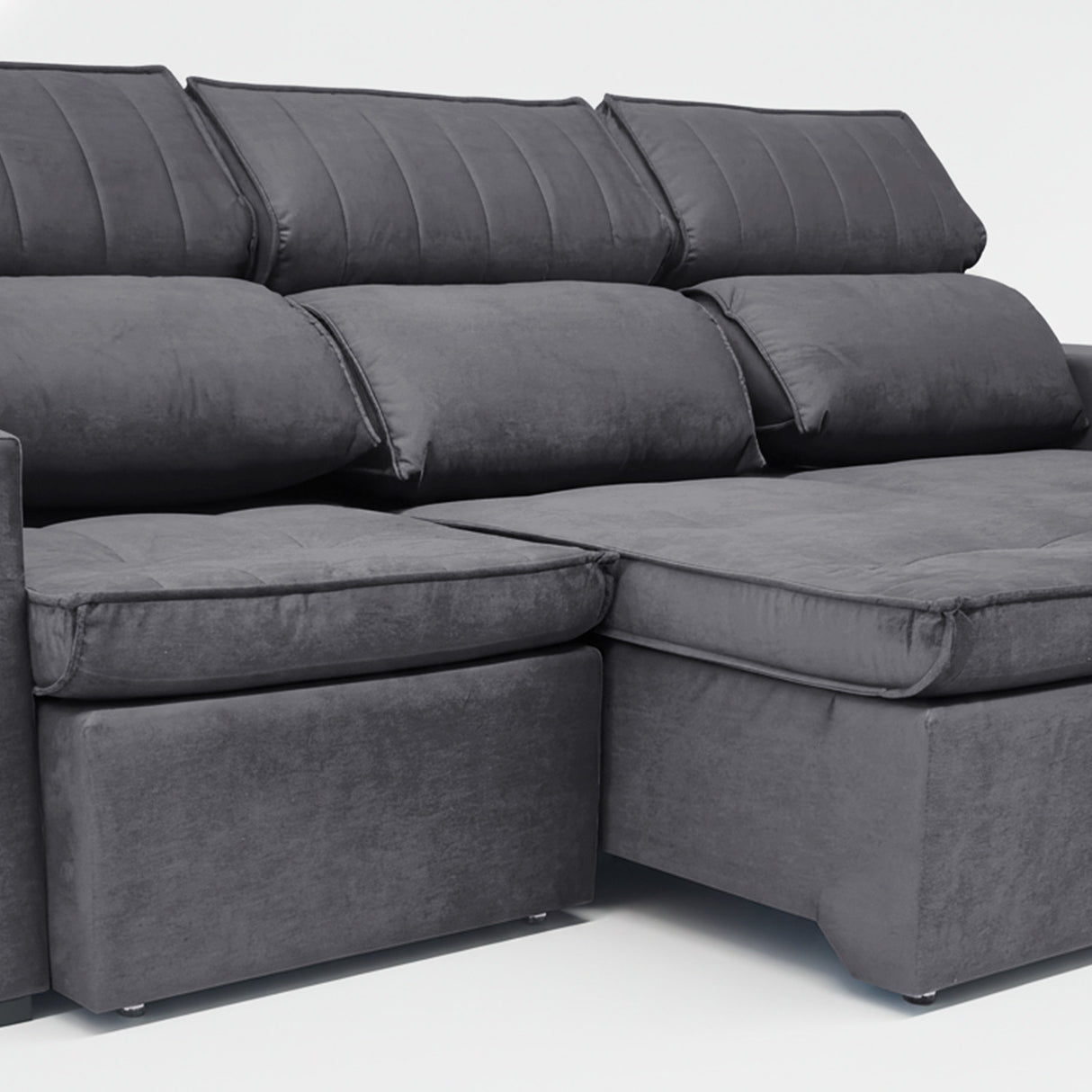 Sofá Reclinable y Extensible Toquio 2.54 MT 2389 Stock