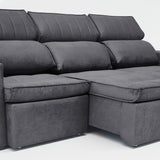 Sofá Reclinable y Extensible Toquio 2.54 MT 2389 Stock