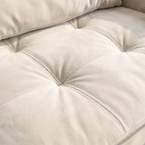 Sofá Cama 2 cuerpos Londres Tela Beige - 1.70m