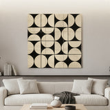 Cuadro circular geométrico