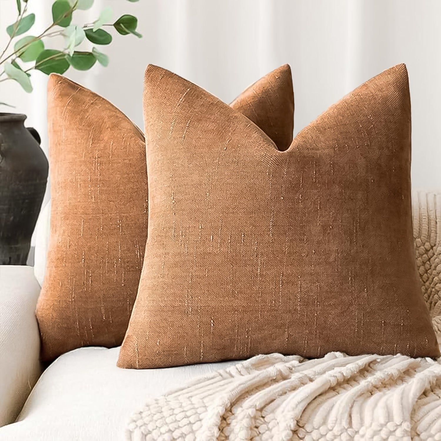 Funda de Cojín Chenilla