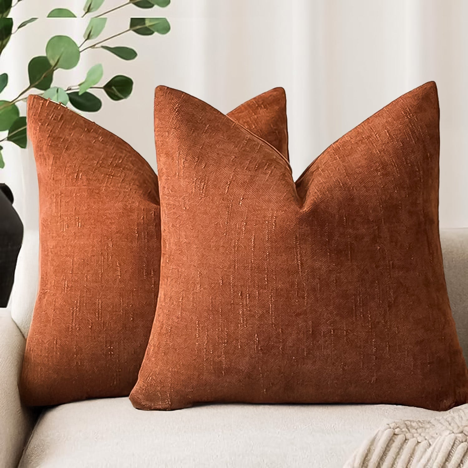 Funda de Cojín Chenilla