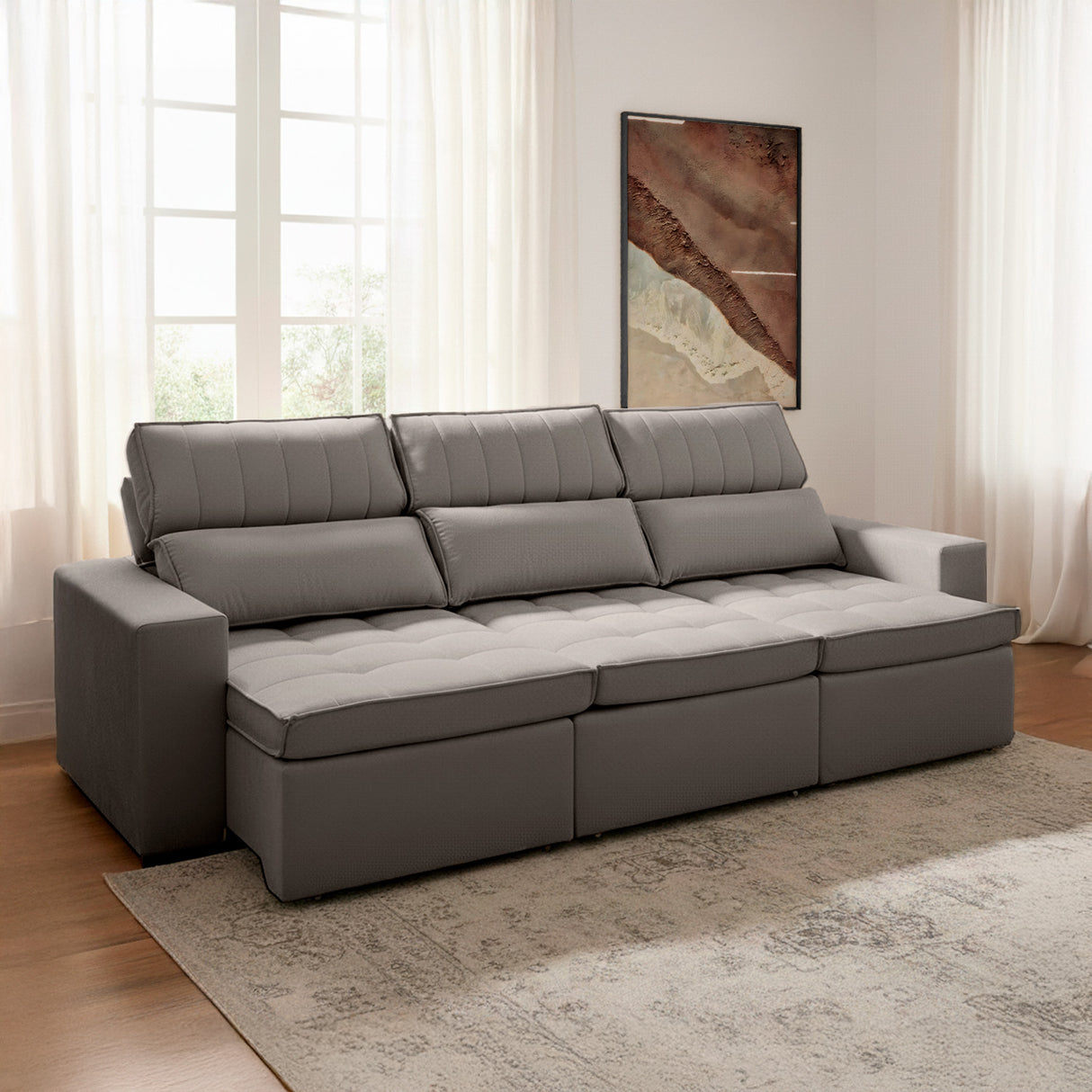 Sofá Extensible y Reclinable Toquio Stock