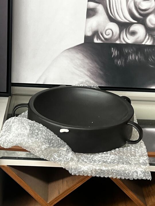 Bandeja Decorativa Negra Outlet S/CAMBIO NI DEVOLUCIÓN