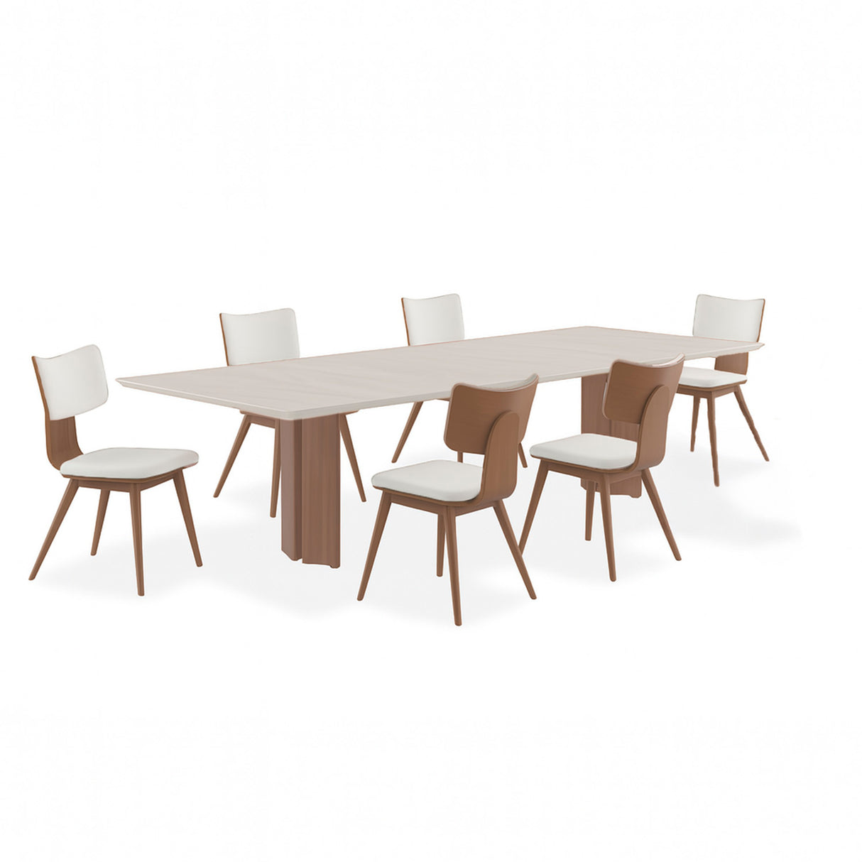 Mesa de comedor Lara y silla Alana