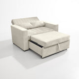 Sofá 2 cuerpos Málaga Tela Beige - 1.30m
